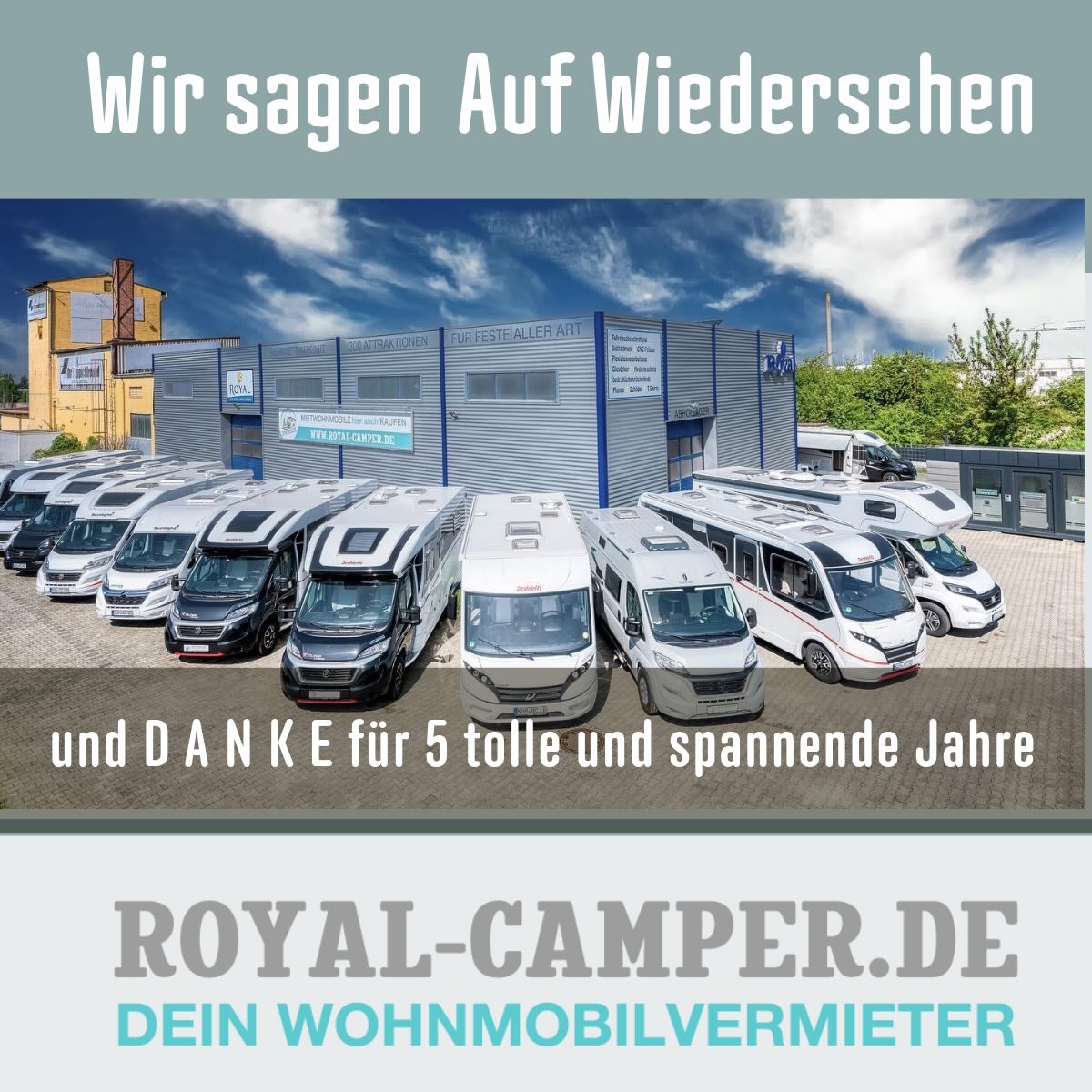 Royal Camper Abschied